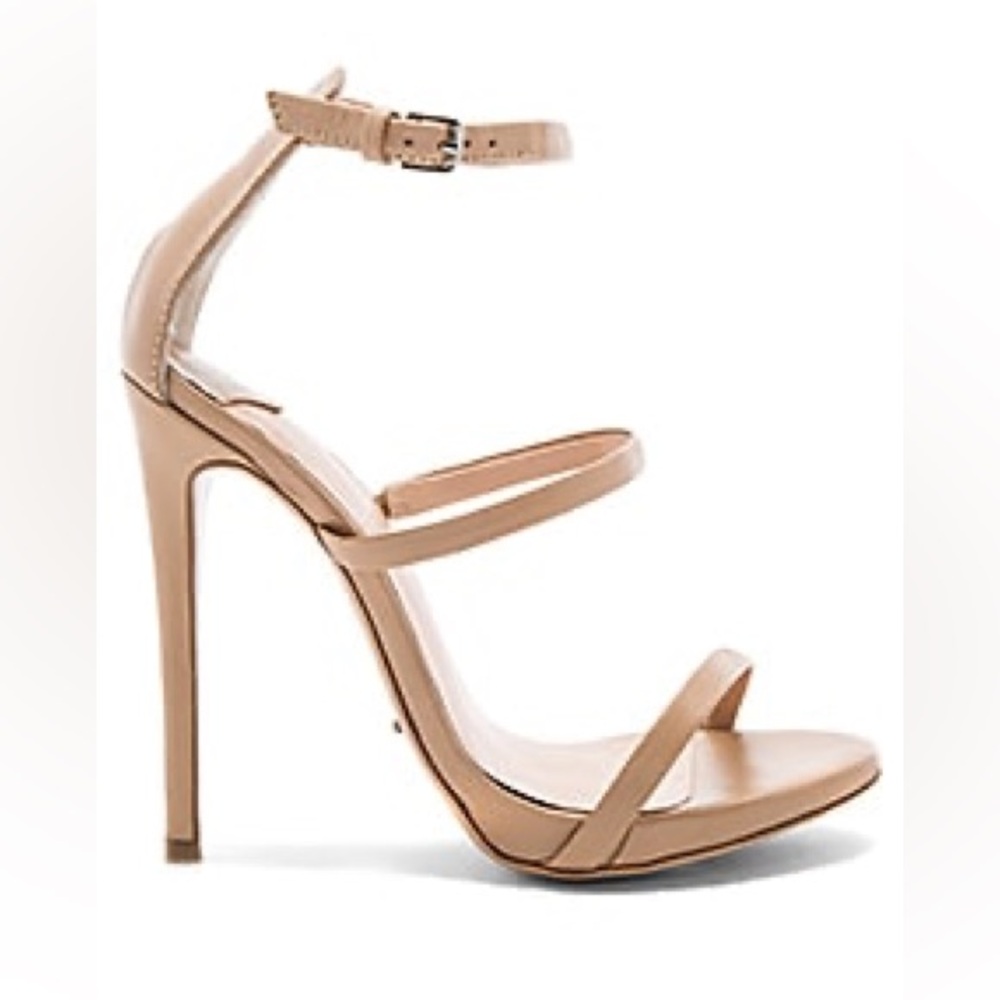 Tony Bianco Atkins Heels – Nude Skin Leather, Size 9, Chic & Elegant Design - Picture 2 of 14